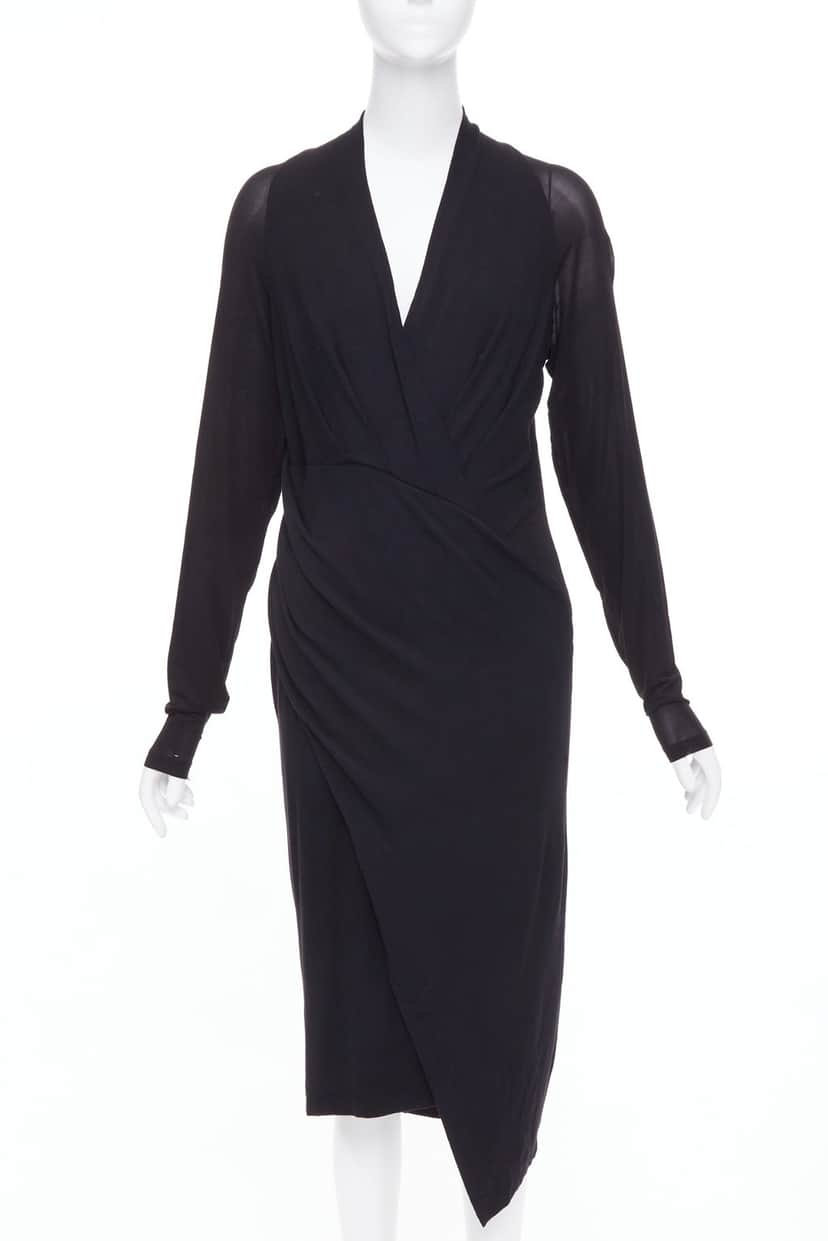 Donna Karan Product Black Viscose Fair condition - Front View