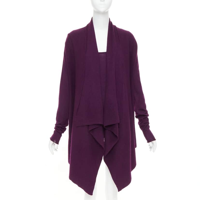 Donna Karan Product Purple Cashmere Very good condition - Front View