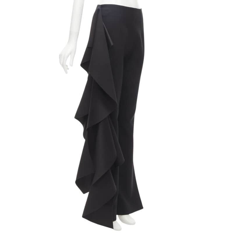 Solace London Expressionist Pants Black Polyester Never worn - Front View