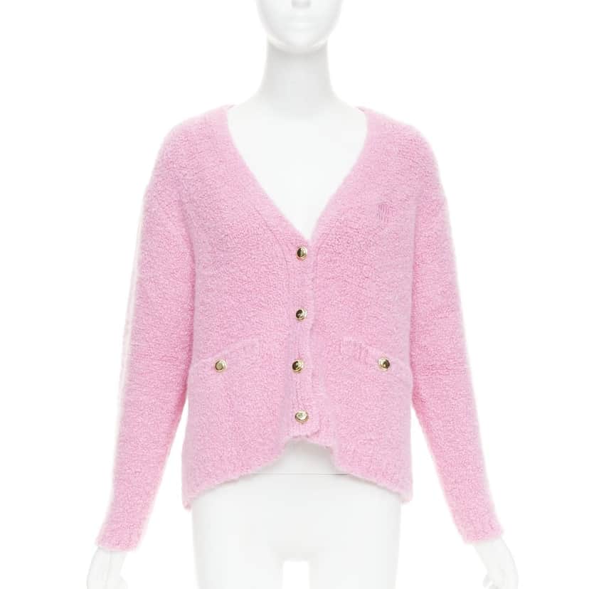 Miu Miu Product Pink Cashmere Very good condition - Front View