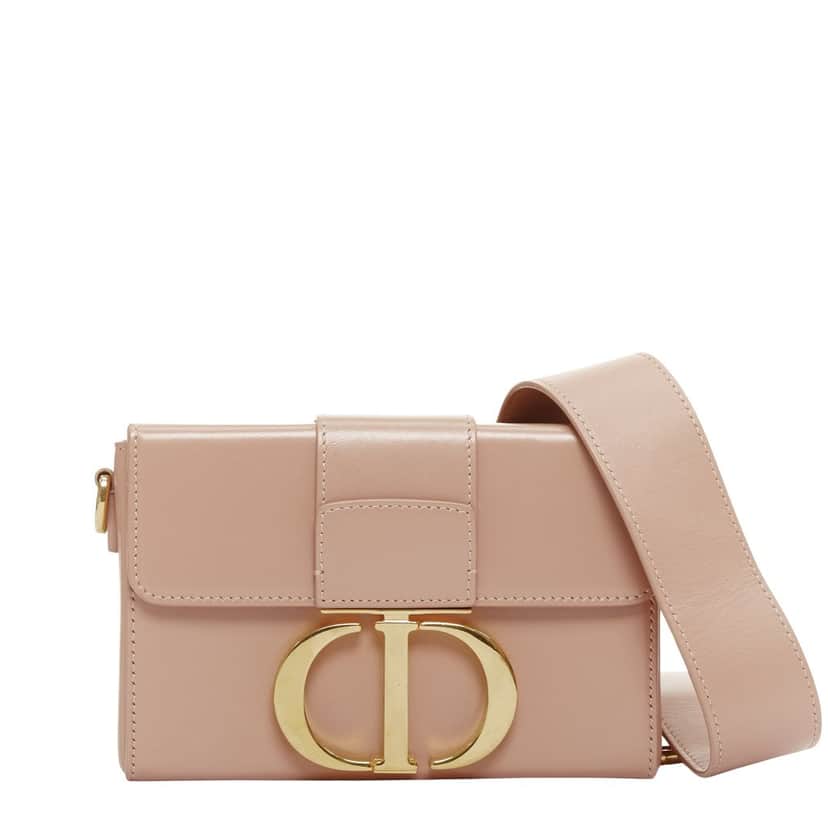 Dior Montaigne 30 Pink Leather Good condition - Front View