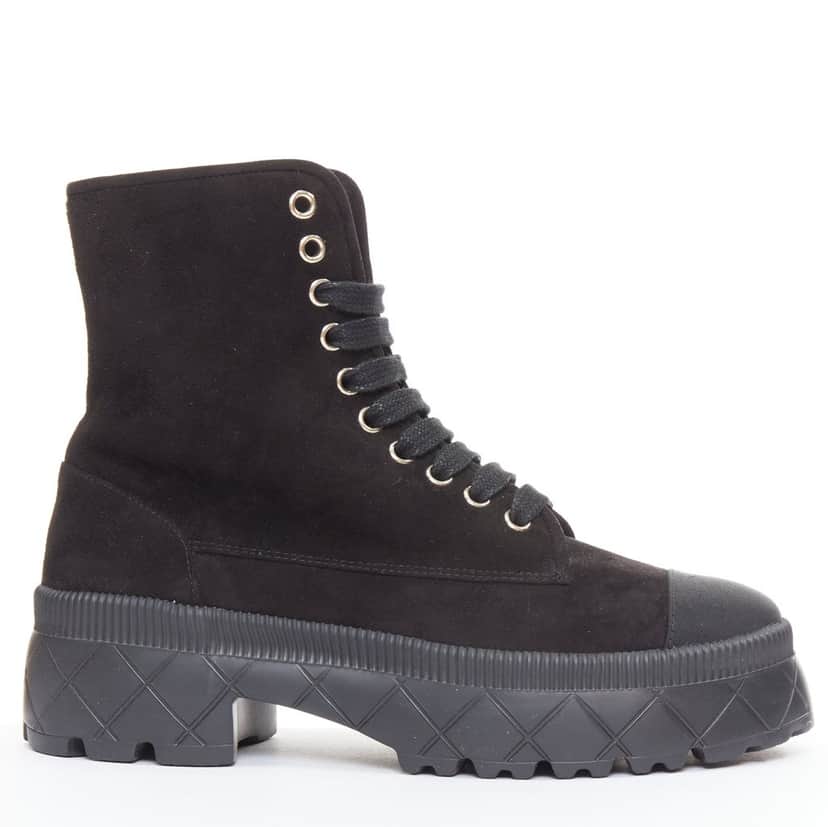 Chanel Product Black Suede Good condition - Front View