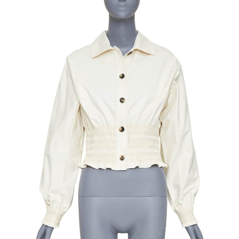 Hermes Product Beige Cotton Never worn, with tag - Front View