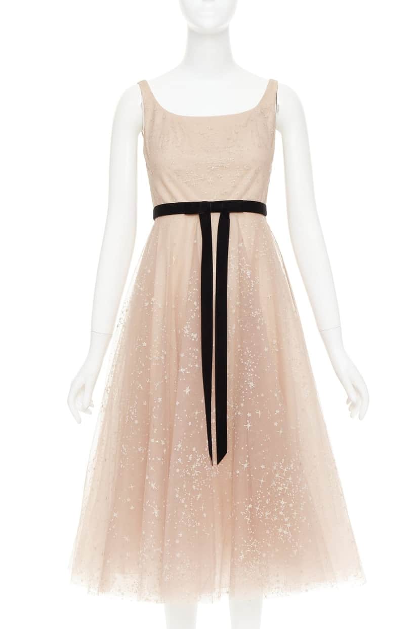 Marchesa Product Beige Polyester Very good condition - Front View