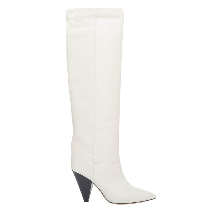 Isabel Marant Loens Beige Leather Good condition - Front View