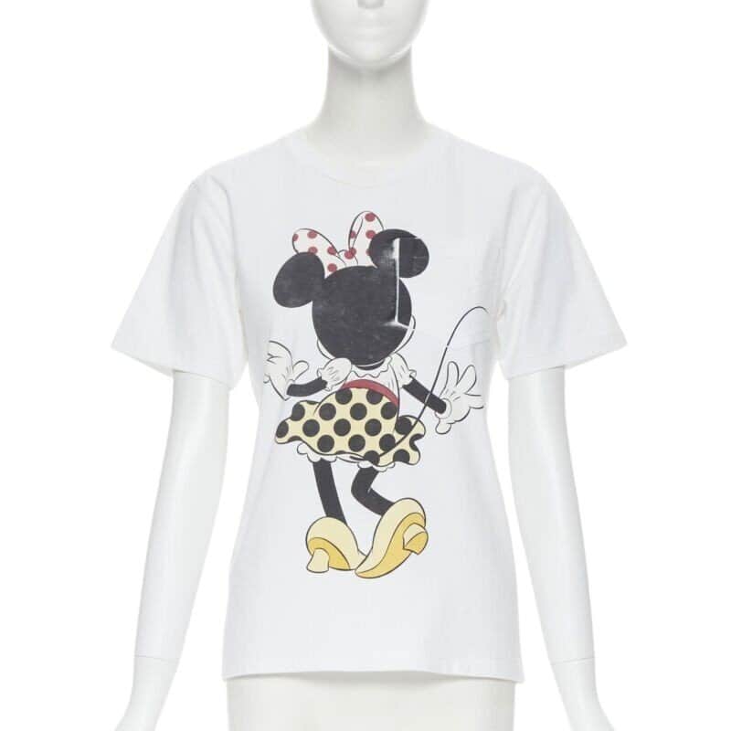 Victoria Beckham Minnie Mouse Tee White Cotton Very good condition - Front View