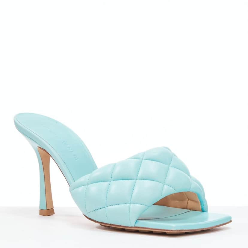 Bottega Veneta Product Blue Leather Very good condition - Front View