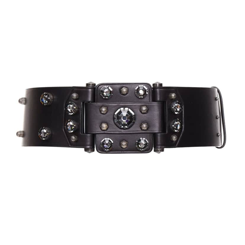 Lanvin Product Black Leather Fair condition - Front View