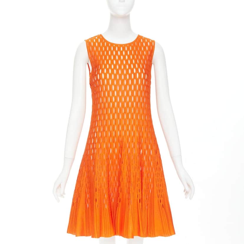 Dior Product Orange Viscose Very good condition - Front View