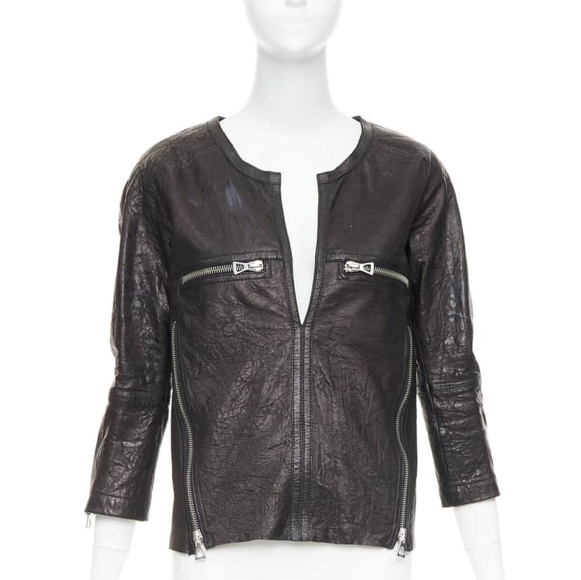 Isabel Marant Product Black Leather Good condition - Front View