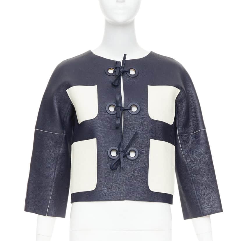 Louis Vuitton Product Navy Leather Good condition - Front View