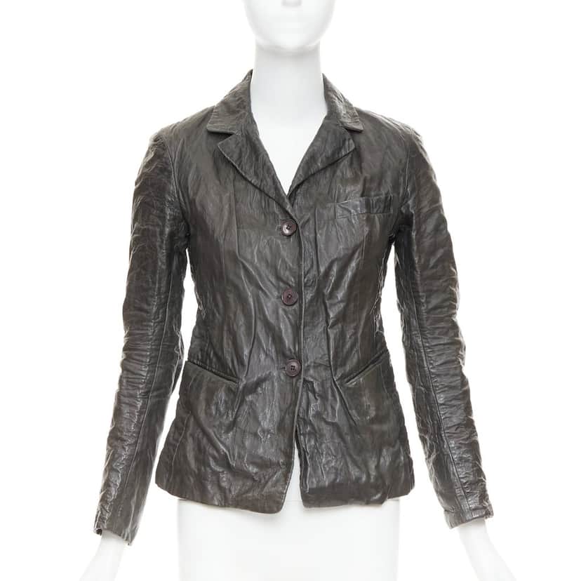 Donna Karan Product Brown Leather Very good condition - Front View