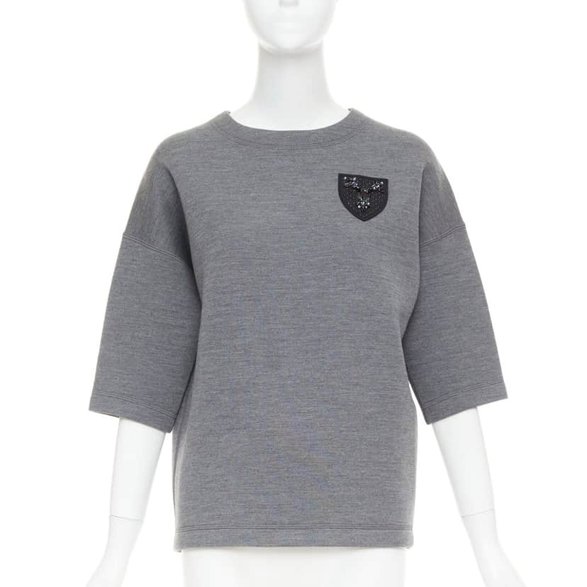 Dior Product Grey Wool Very good condition - Front View