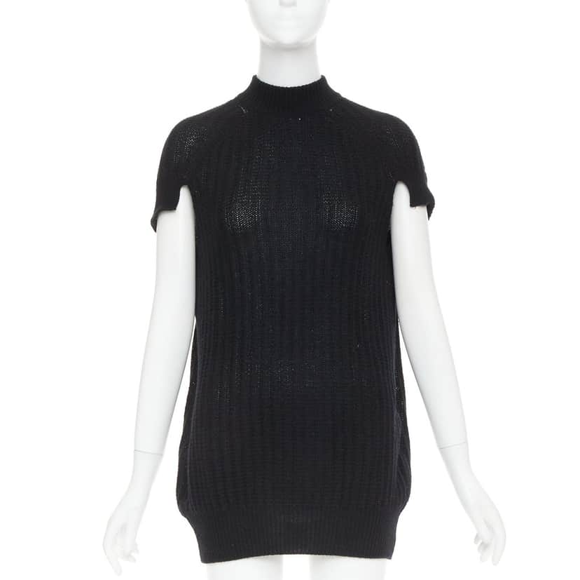 Prada Product Black Cashmere Fair condition - Front View