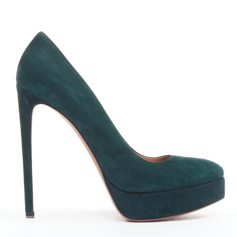 Alaia Product Green Suede Very good condition - Front View