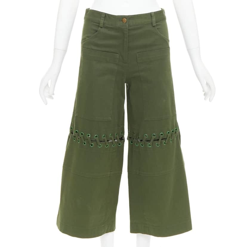 Rosie Assoulin Product Green Cotton Very good condition - Front View