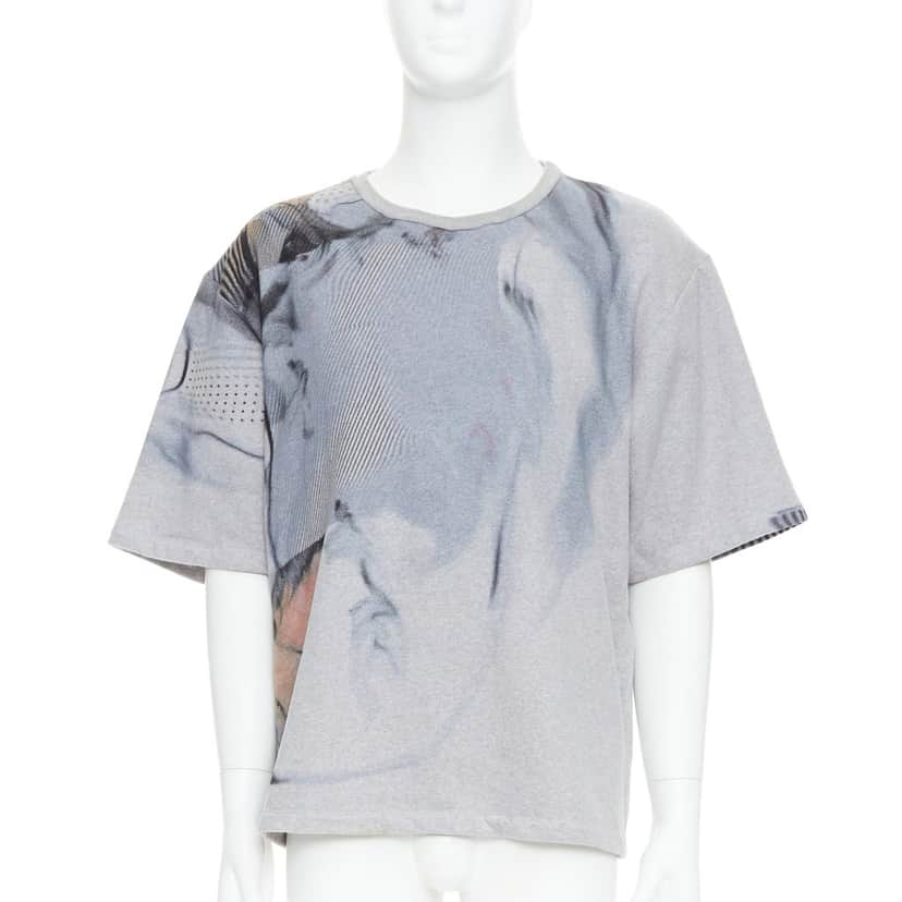 BLESS Graphic Print Pullover Grey Cotton Good condition - Front View