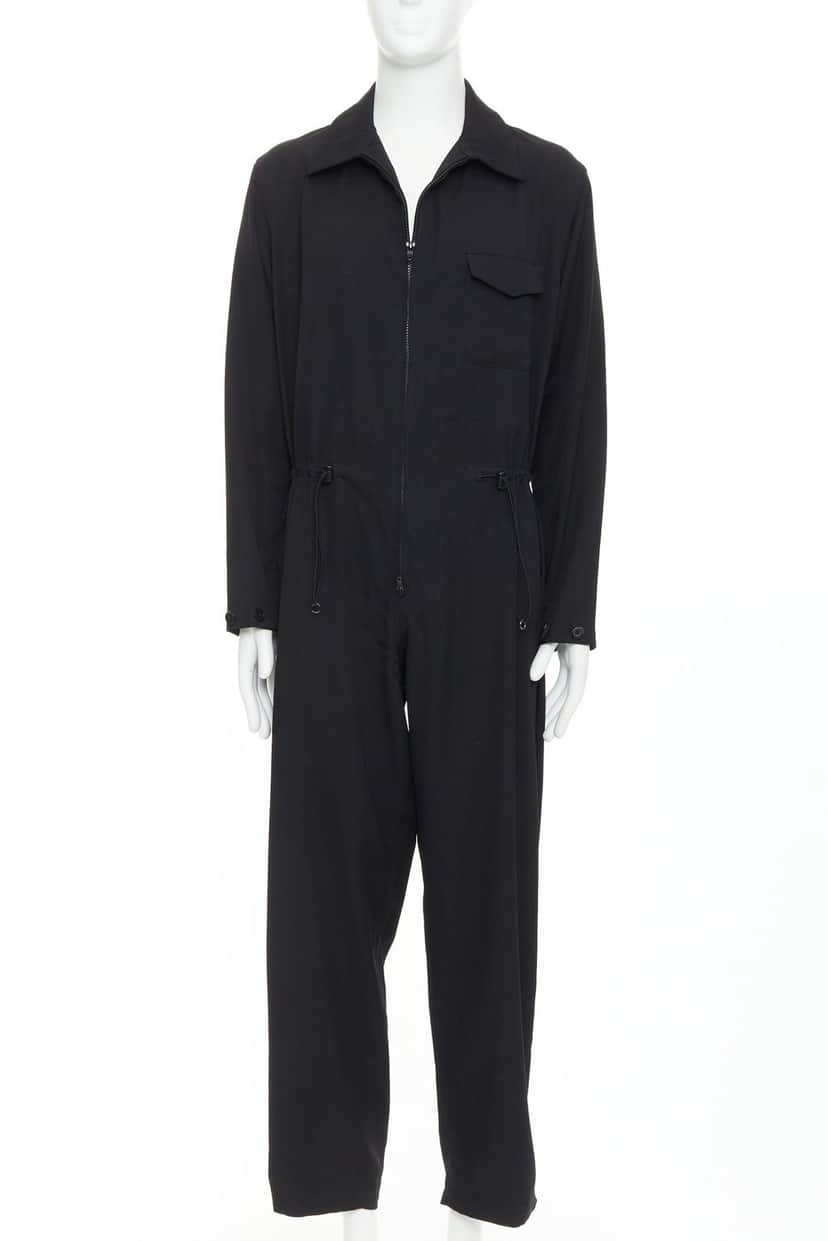 Yohji Yamamoto Product Black Wool Very good condition - Front View
