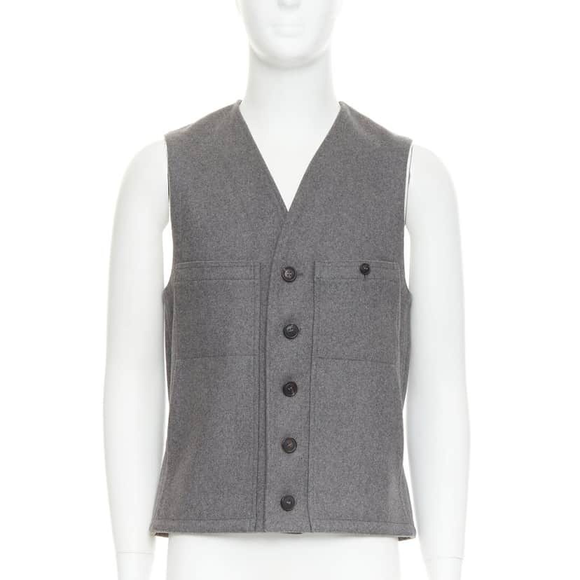 Lemaire Product Grey Wool Very good condition - Front View