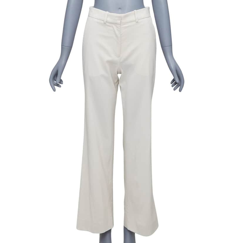 Joseph Classic Wide Pants Beige Wool Never worn - Front View