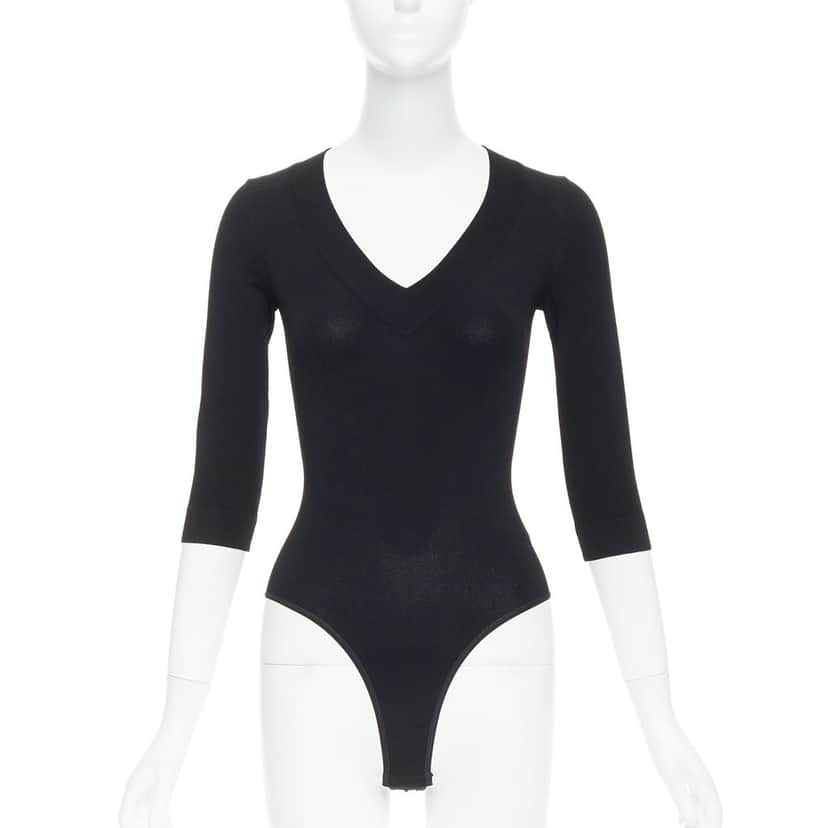 Alaia Product Black Viscose Very good condition - Front View