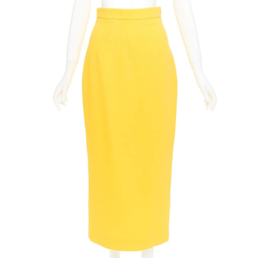 Emilia Wickstead Product Yellow Polyester Never worn, with tag - Front View
