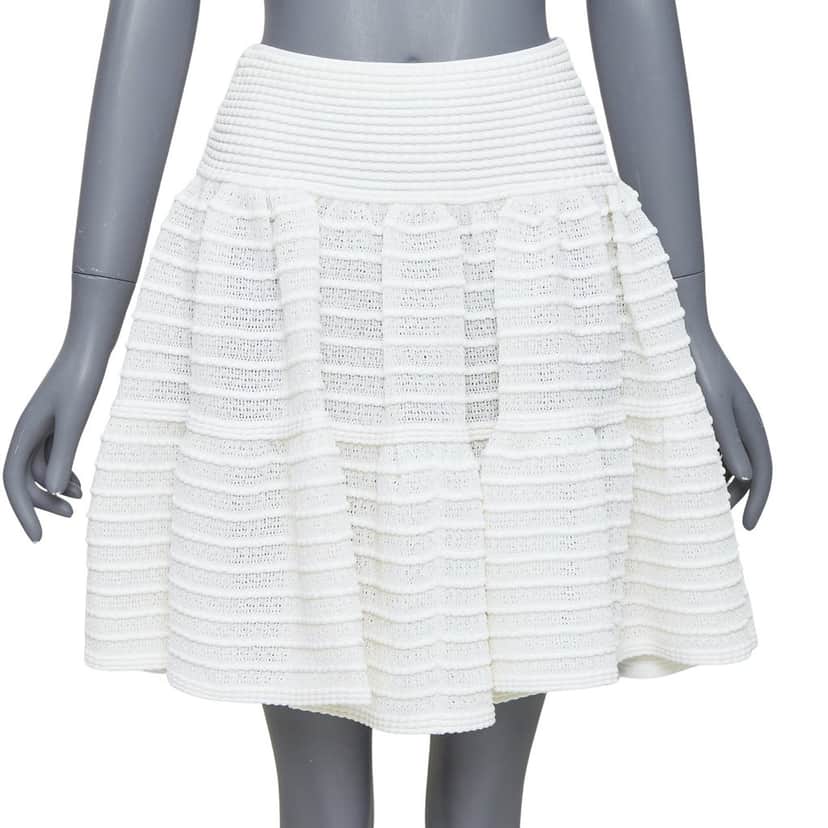 Alaia Product Ecru Viscose Very good condition - Front View