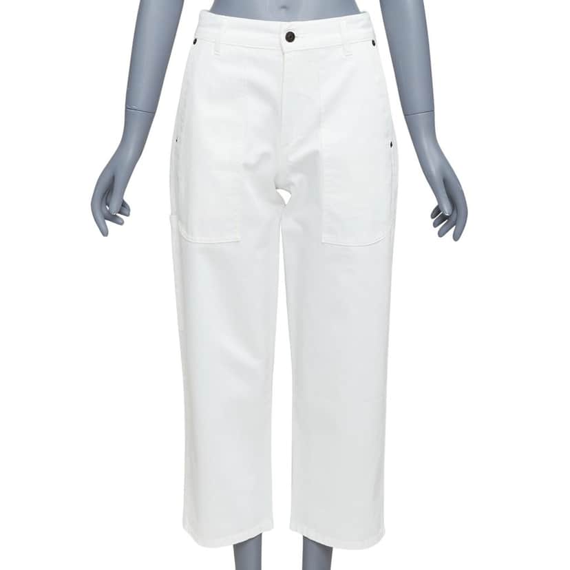 The Row Product White Cotton Very good condition - Front View