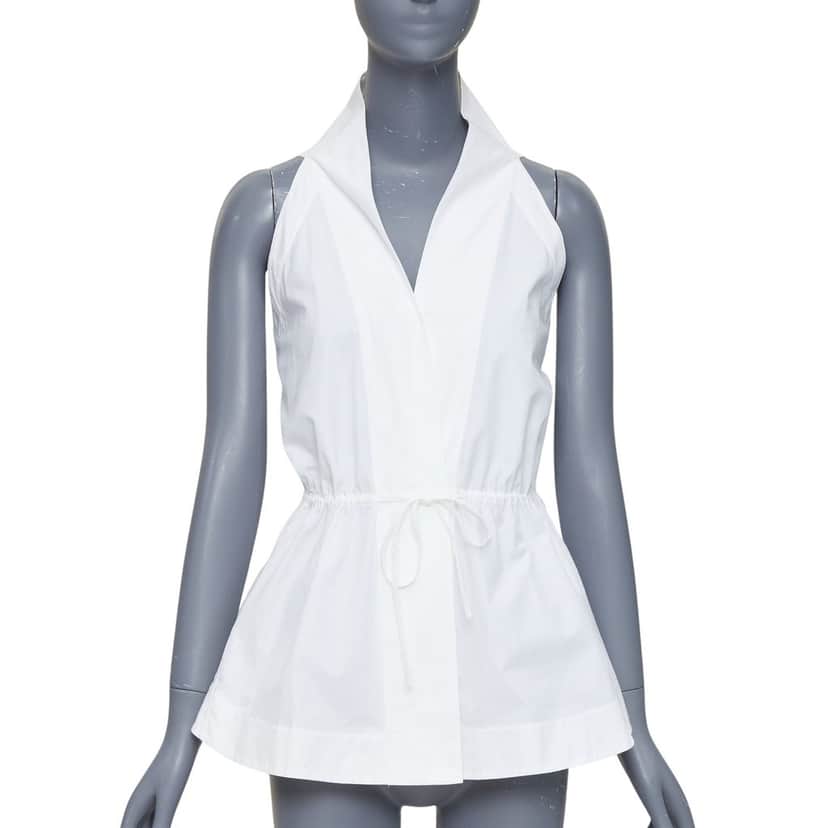 Alaia Product Ecru Cotton Very good condition - Front View