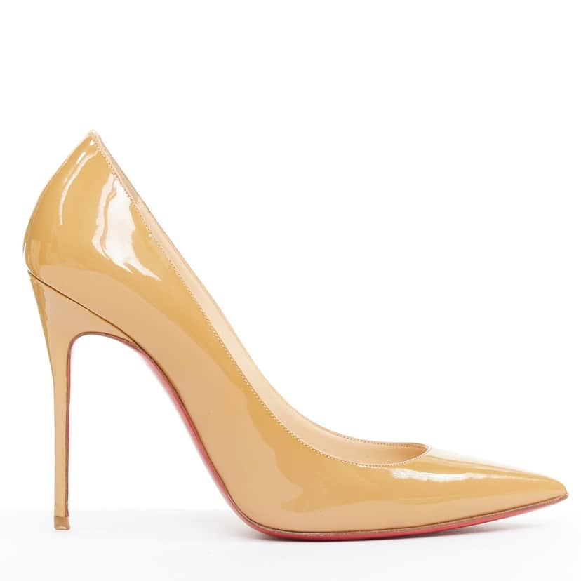 Christian Louboutin So Kate Brown Leather Very good condition - Front View