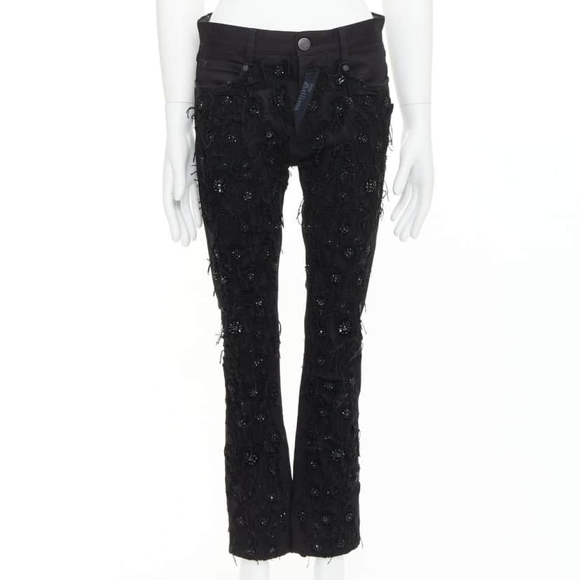 John Galliano Product Black Cotton Very good condition - Front View