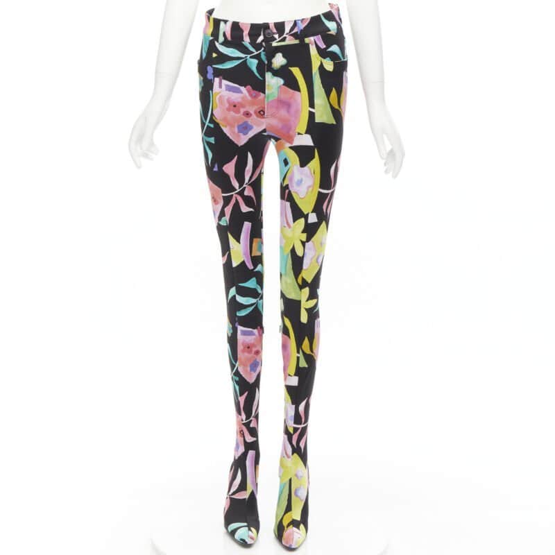 Balenciaga Pantashoe MultiColor Polyester Never worn - Front View