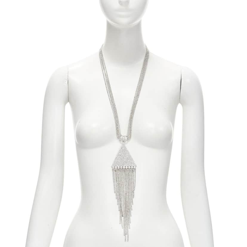 Gucci 568409 J1050 8162 Silver Metal Never worn - Front View