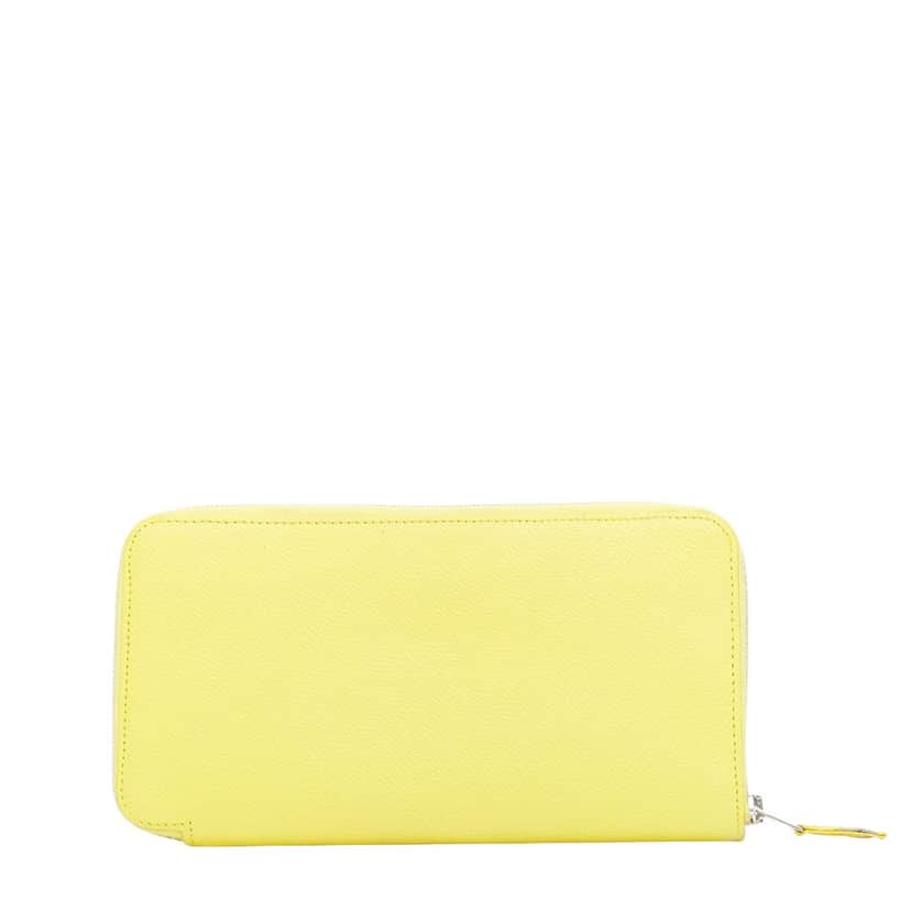 Hermes Azap Yellow Leather Good condition - Front View