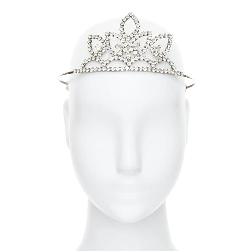 Saint Laurent Grunge Tiara Silver Very good condition - Front View