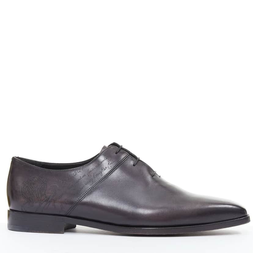 Berluti Alessandro Grey Leather Good condition - Front View