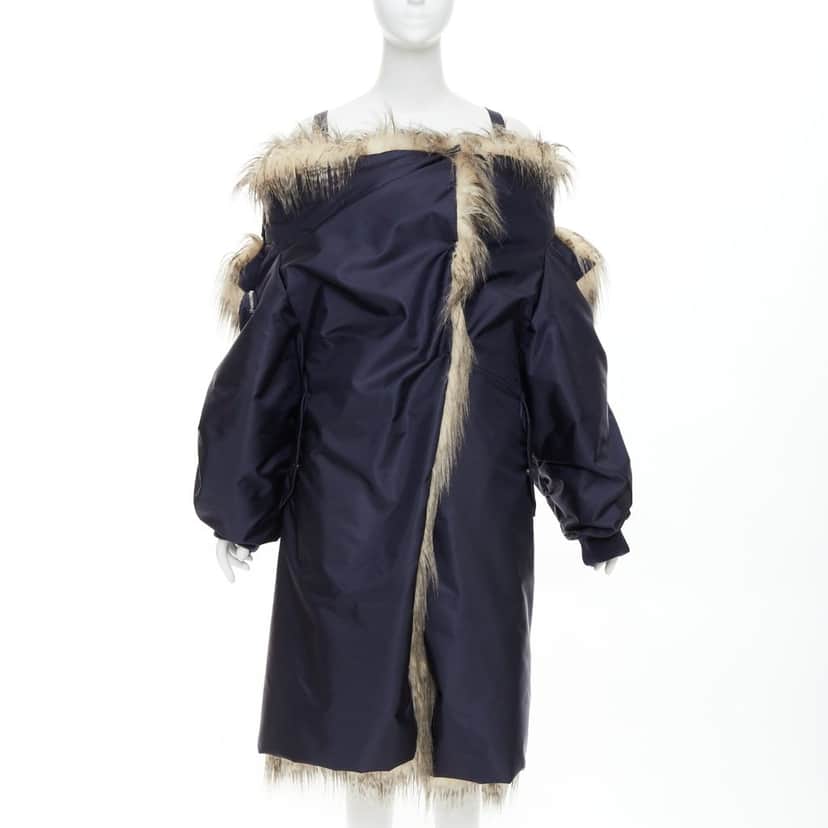 Prada Product Navy Polyester Never worn, with tag - Front View