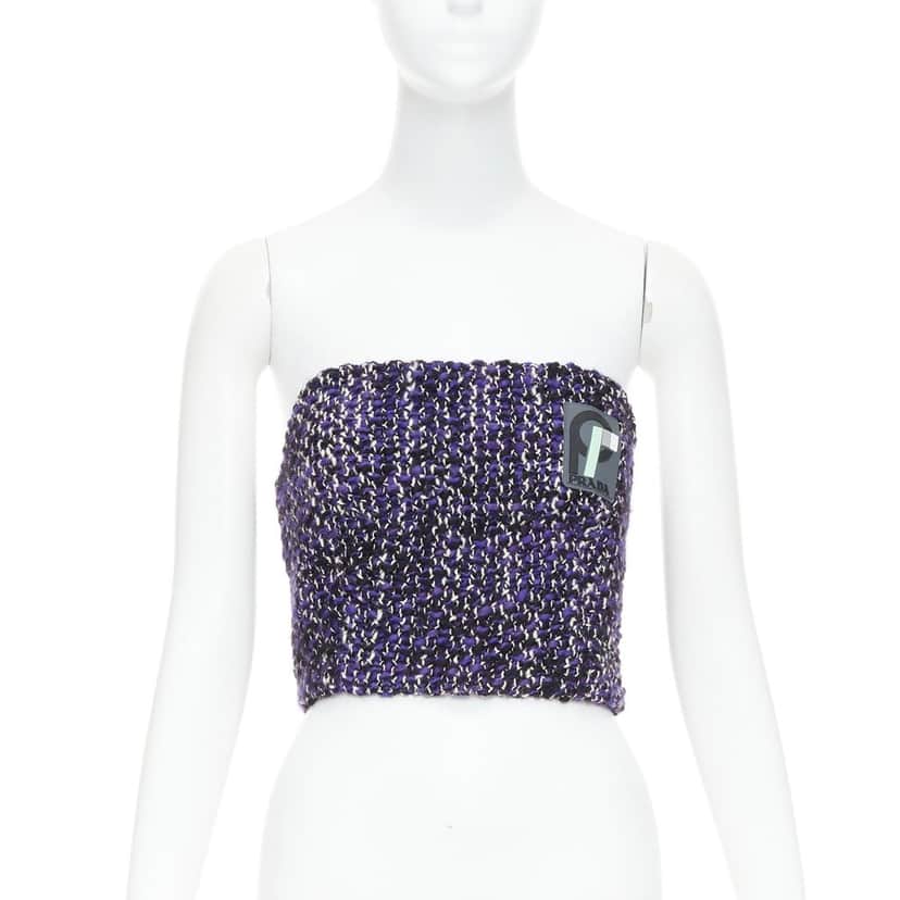 Prada Product Purple Wool Never worn, with tag - Front View