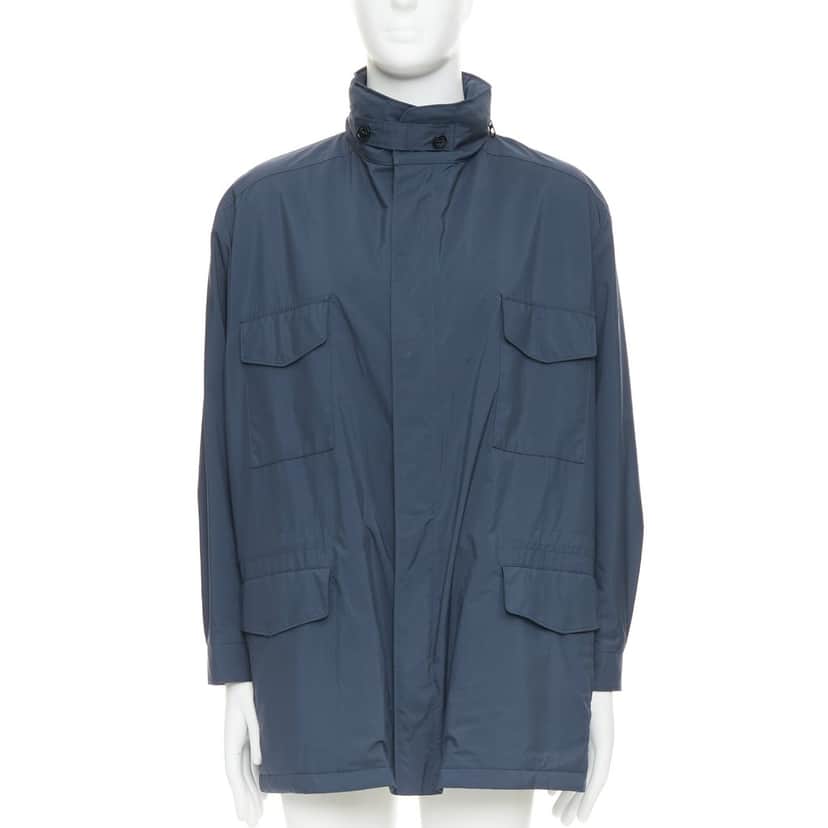 Loro Piana Traveller Navy Polyester Good condition - Front View