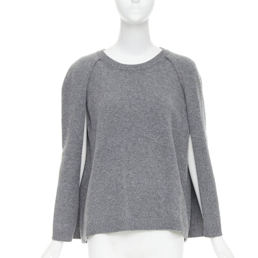 VALENTINO GARAVANI Product Grey Cashmere Very good condition - Front View