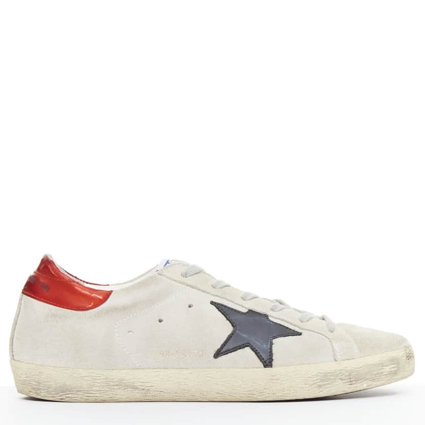 Golden Goose Super-Star Khaki Suede Good condition - Front View