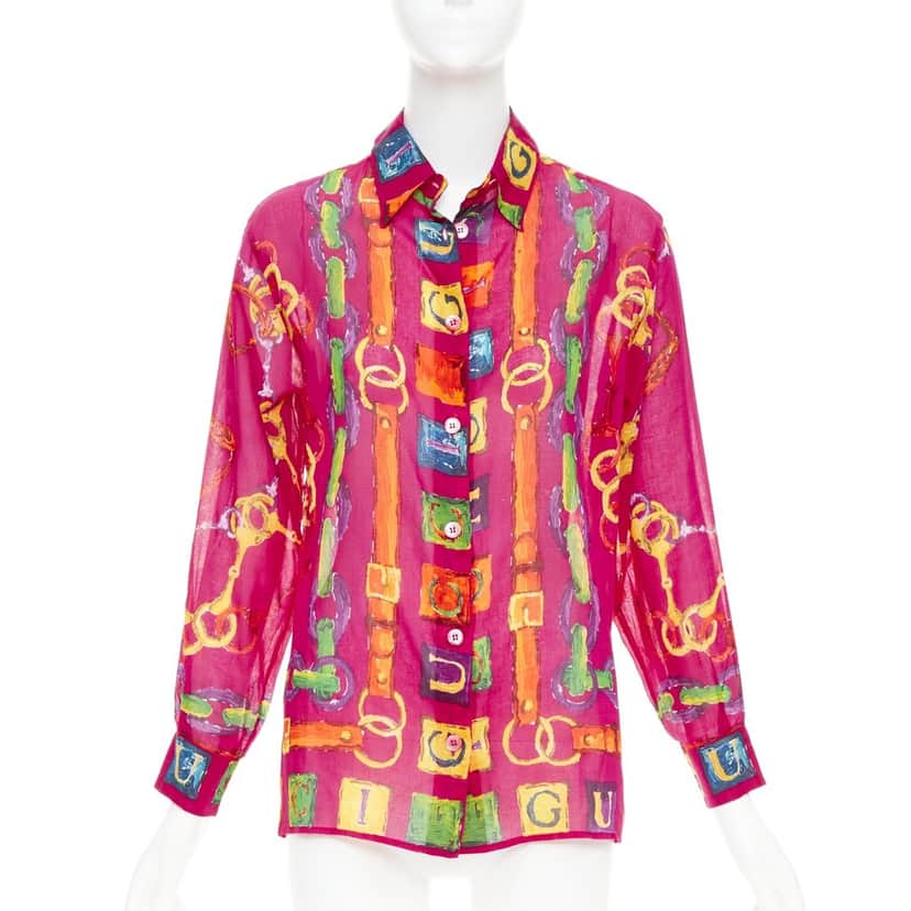 Gucci Product Pink Cotton Very good condition - Front View