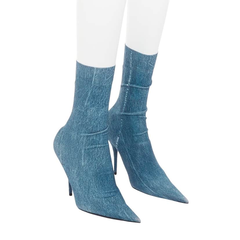 Balenciaga Knife Blue Very good condition - Front View