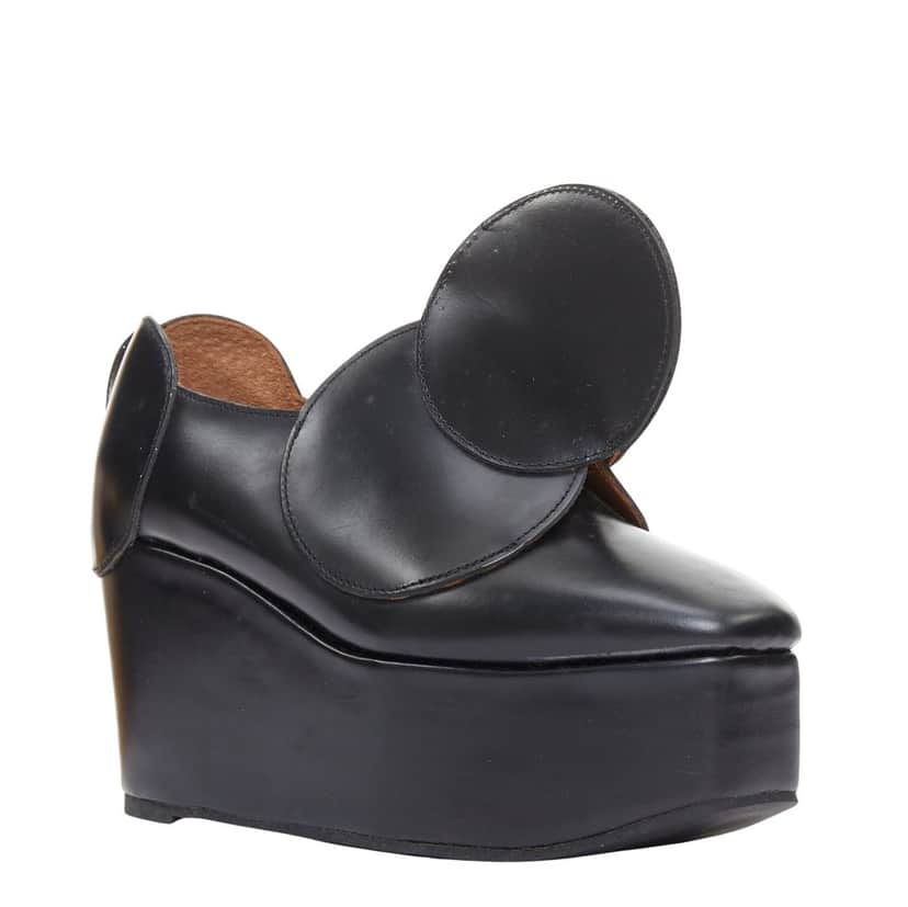 Junya Watanabe Product Black Leather Fair condition - Front View