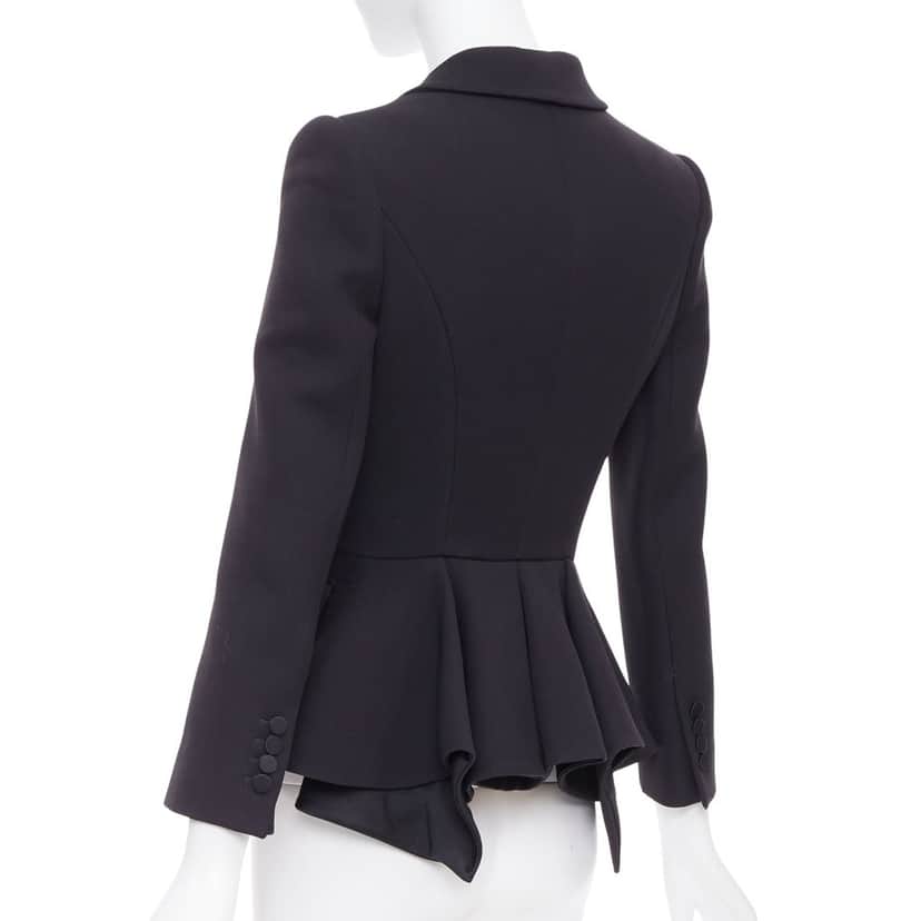 Alexander McQueen Product Black Wool Very good condition - Front View