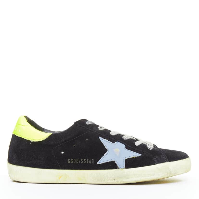 Golden Goose GGDB SStar Black Suede Very good condition - Front View