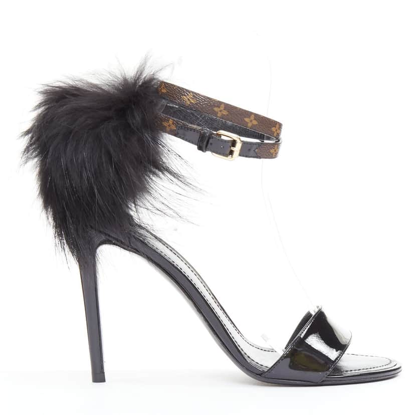 Louis Vuitton Call Back Black Leather Very good condition - Front View