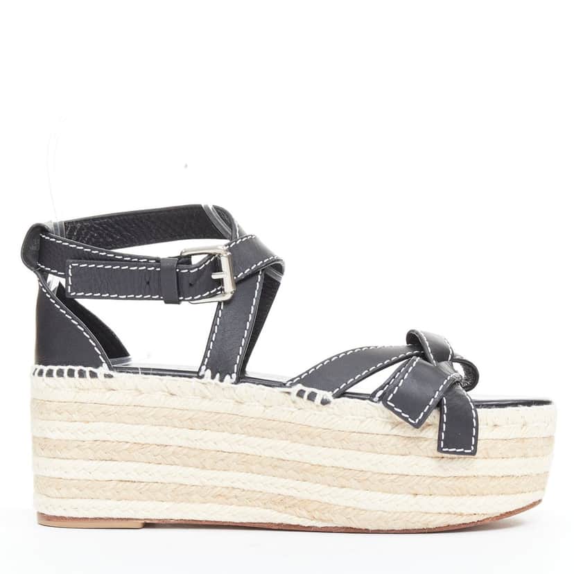 Loewe Gate Black Leather Very good condition - Front View