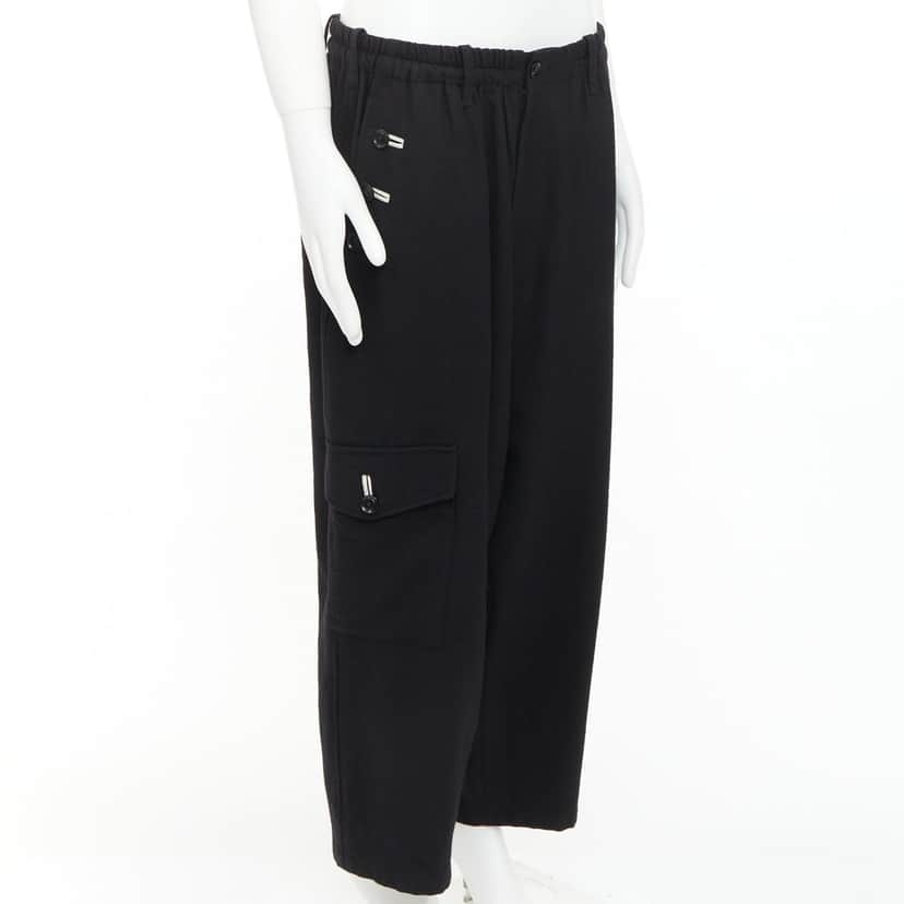 Yohji Yamamoto Product Black Wool Very good condition - Front View