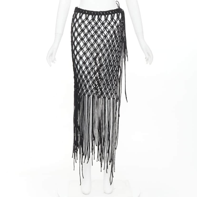 Dries Van Noten Skirt Black Never worn - Front View